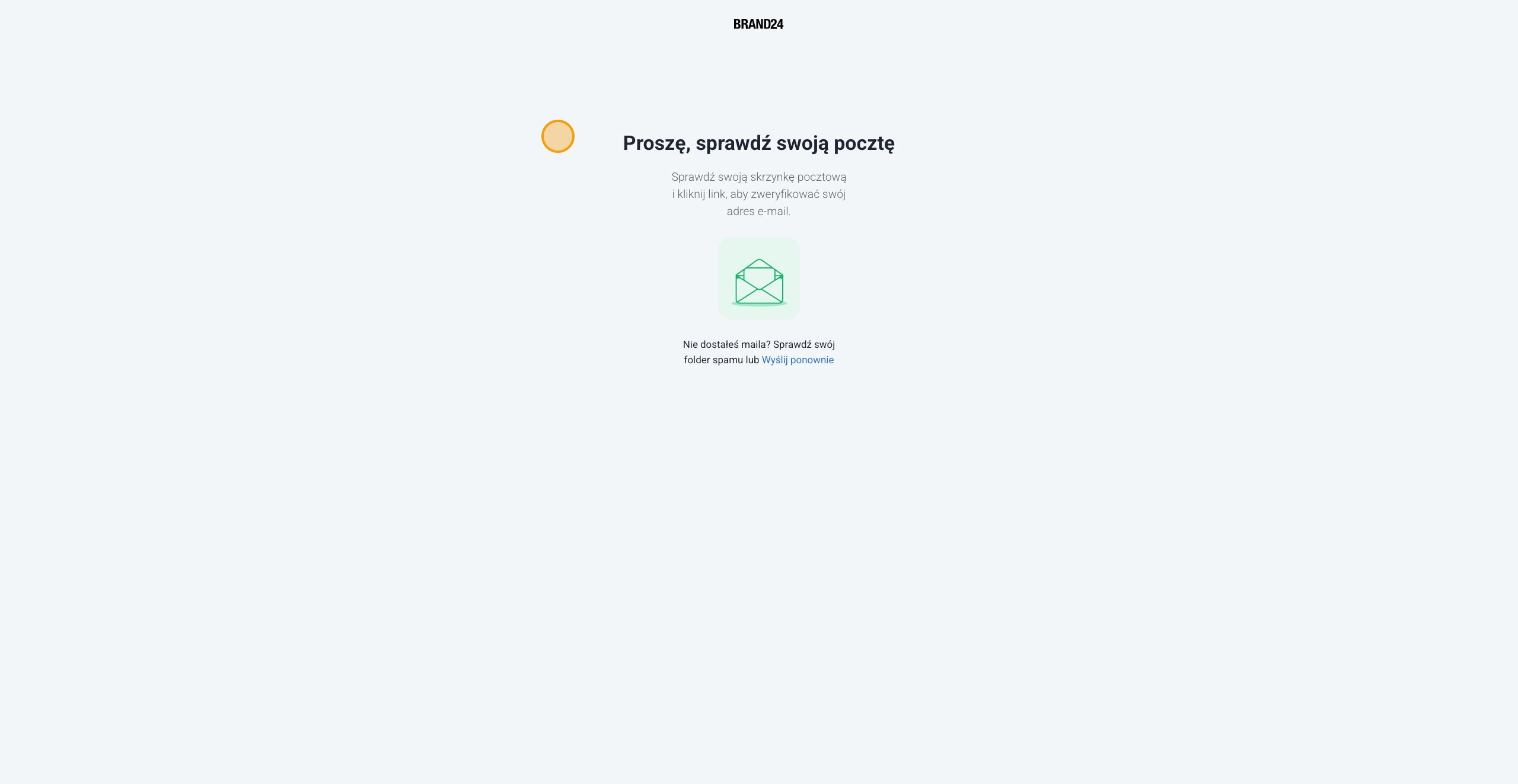 Zweryfikuj swój adres e-mail