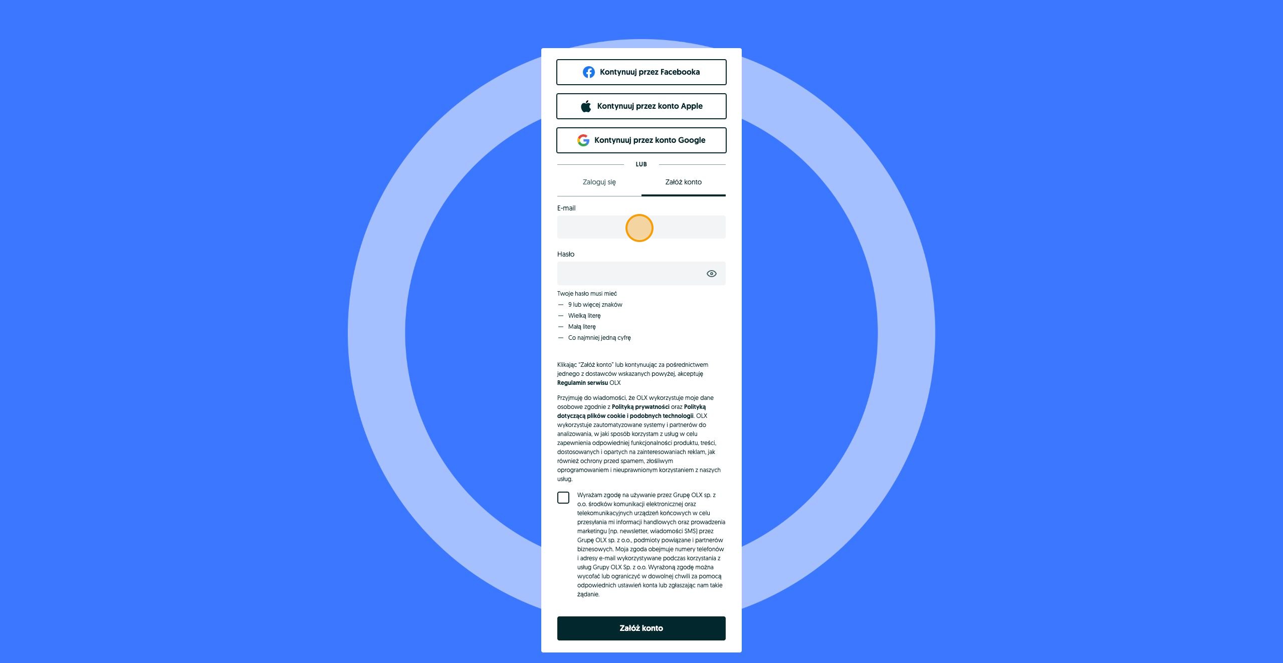 Wpisz swój adres e-mail